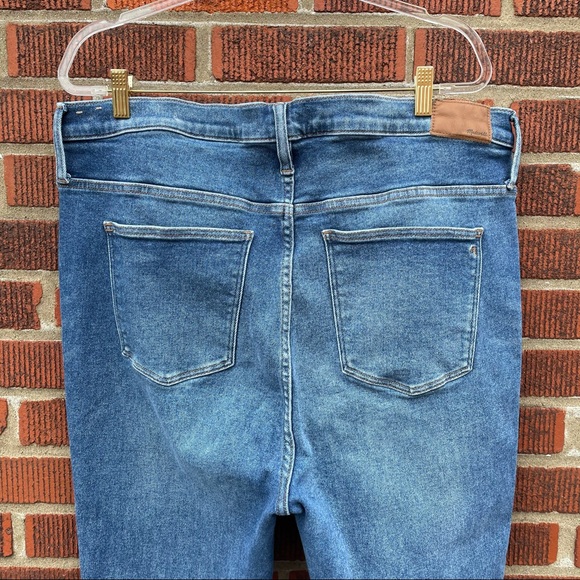 Madewell Tall 10" High-Rise Skinny Jeans Plus Size - Picture 8 of 15